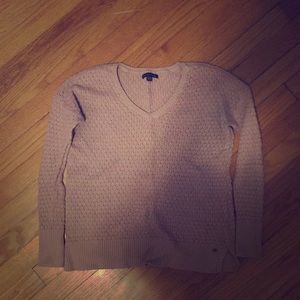 Pink American eagle sweater